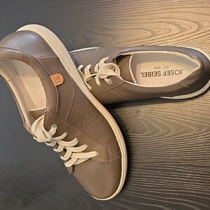 Josef Seibel Brownish / Gray Womens Shoes Size 40 (Jennifer # 3) Leather